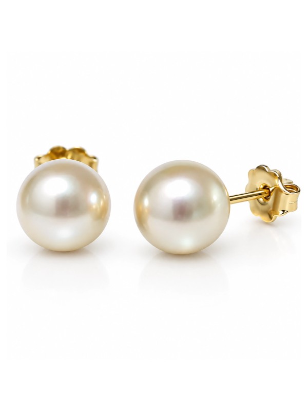 Boucles d'oreilles Avera perles Australie AAA Moea Perles - 1