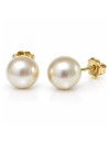 Boucles d'oreilles Avera perles Australie AAA Moea Perles - 1
