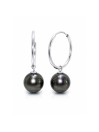 Boucles d'oreilles créoles Nina Moea Perles - 2