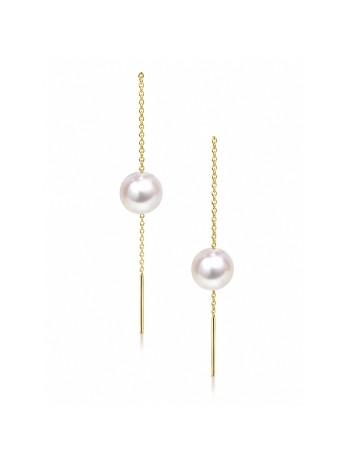 Boucles d'oreilles Avea perles Akoya AAA Moea Perles - 1
