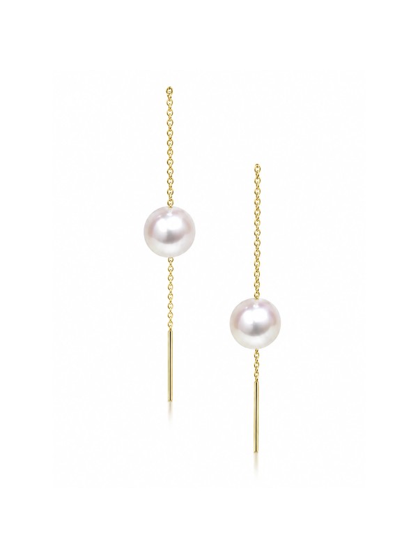 Boucles d'oreilles Avea perles Akoya AAA Moea Perles - 1