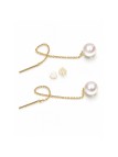 Boucles d'oreilles Avea perles Akoya AAA Moea Perles - 3