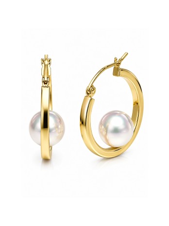 Boucles d'oreilles Akoya Ho Moea Perles - 1