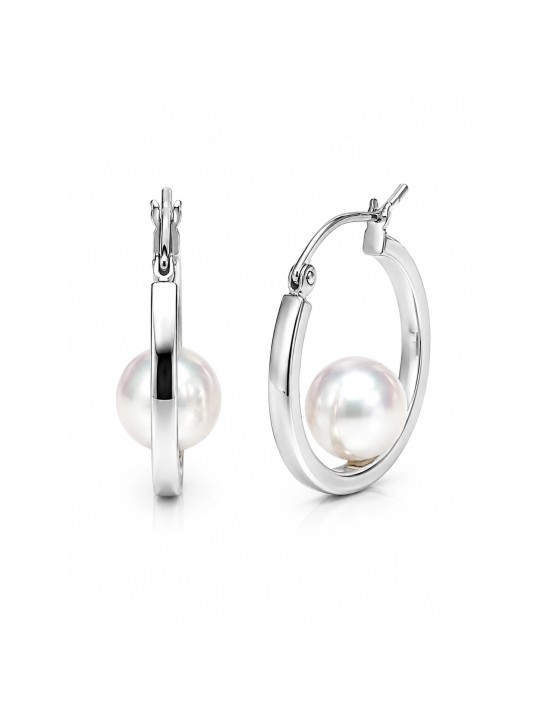 Boucles d'oreilles Akoya Ho Moea Perles - 2