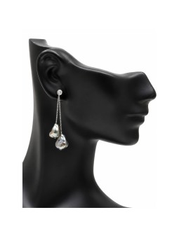 Boucles d'oreilles Keshi Mylla Moea Perles - 2