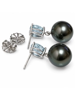 Boucles d'oreilles Rau Moea Perles - 2