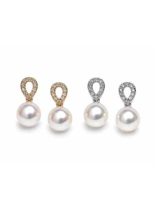 Boucles d'oreilles Revea perle Akoya Moea Perles - 1