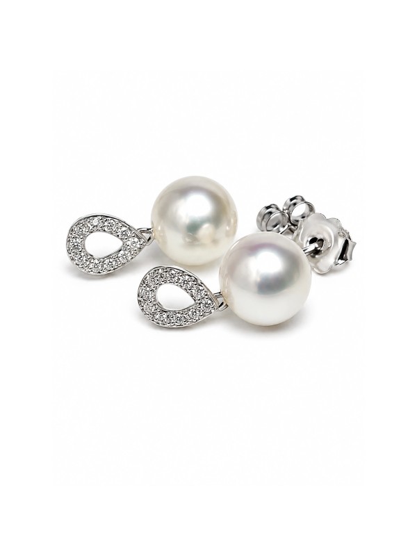 Boucles d'oreilles Revea perle Akoya Moea Perles - 2