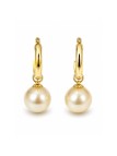 Boucles d'oreilles créoles Faana Moea Perles - 1