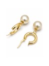 Boucles d'oreilles créoles Faana Moea Perles - 2