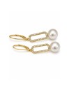Boucles d'oreilles Reva perle Akoya et diamants Moea Perles - 2