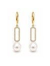 Boucles d'oreilles Reva perle Akoya et diamants Moea Perles - 1