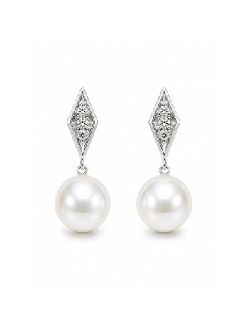 Boucles d'oreilles Rea Moea Perles - 1