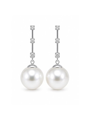Boucles d'oreilles Fenu perles d'Australie Moea Perles - 2