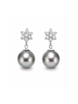 Boucles d'oreilles Reva perle de Tahiti Moea Perles - 2