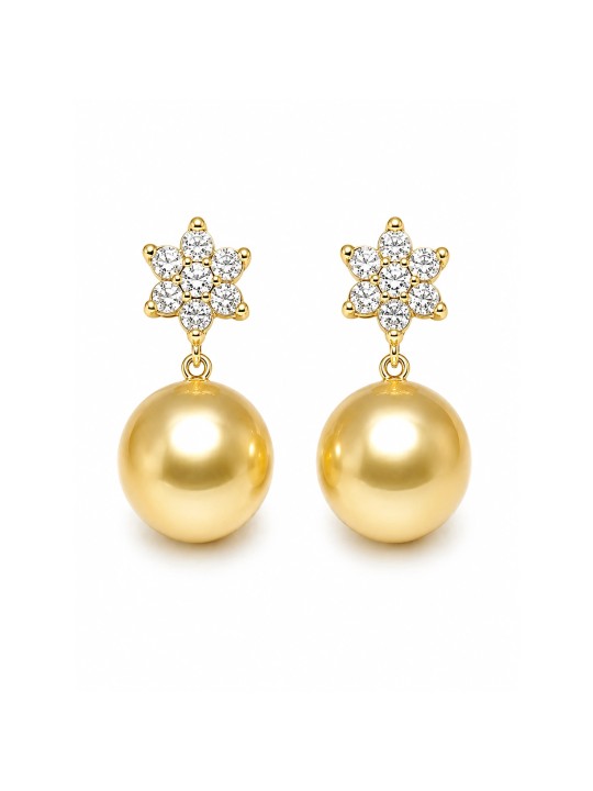 Boucles d'oreilles Erina Moea Perles - 1
