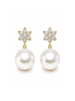 Boucles d'oreilles Erina Moea Perles - 2