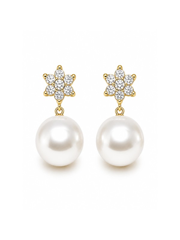 Boucles d'oreilles Erina Moea Perles - 2