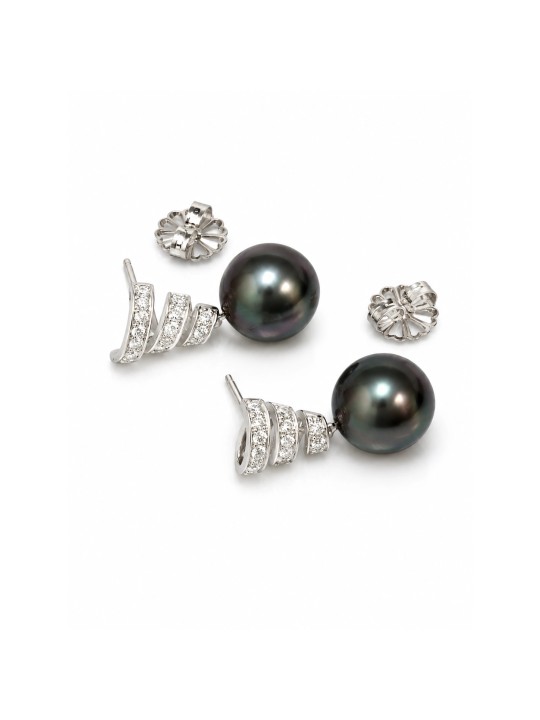 Boucles d'oreilles Fara perle de Tahiti Moea Perles - 4