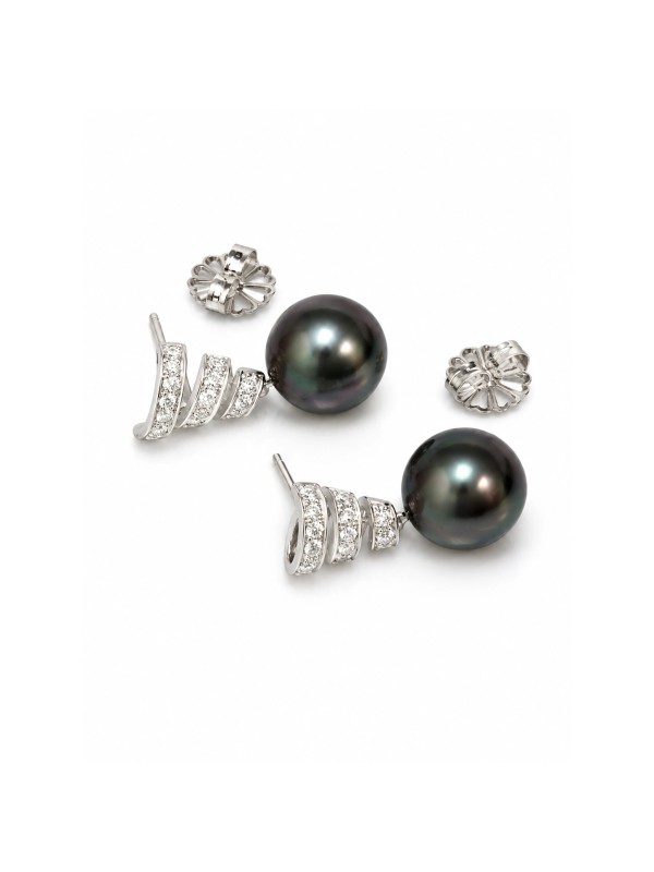 Boucles d'oreilles Fara perle de Tahiti Moea Perles - 4