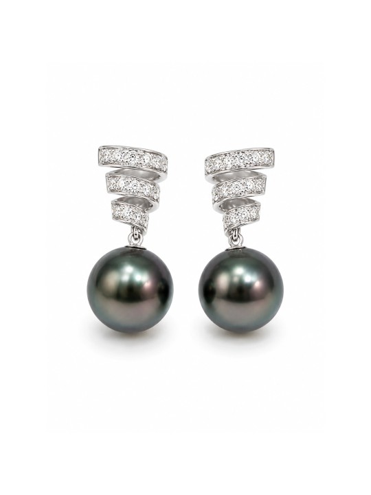 Boucles d'oreilles Fara perle de Tahiti Moea Perles - 3
