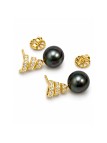 Boucles d'oreilles Fara perle de Tahiti Moea Perles - 2