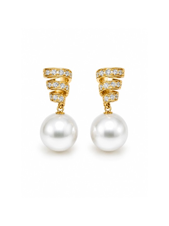 Boucles d'oreilles Fenua Moea Perles - 1