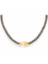 Collier perle Akoya et Citrine Moea Perles - 2