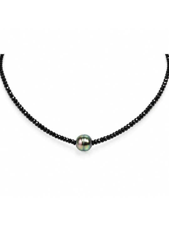 Collier perle tahiti et saphir Moea Perles - 2