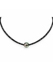 Collier perle tahiti et saphir Moea Perles - 2