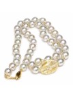 Collier perle Akoya 8mm et Citrine Moea Perles - 1