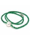 Collier perle australie et émeraude Moea Perles - 2