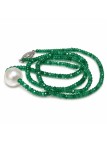Collier perle australie et émeraude Moea Perles - 3