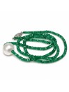 Collier perle australie et émeraude Moea Perles - 3