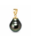 Pendentif en or Raia perle de Tahiti Moea Perles - 1