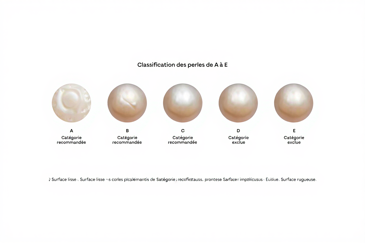 Classification qualité perles