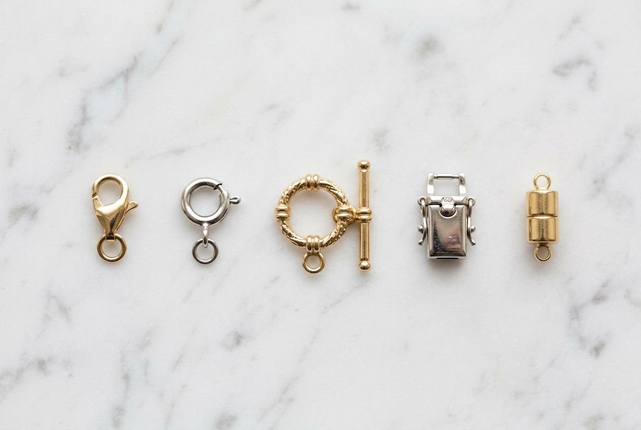 Les différents types de fermoirs pour un collier : guide complet