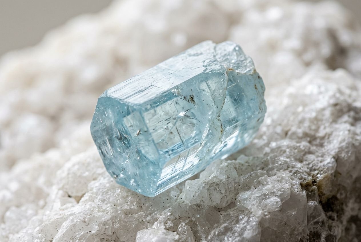 Qu'est-ce que l'aigue-marine : la pierre bleue de la mer