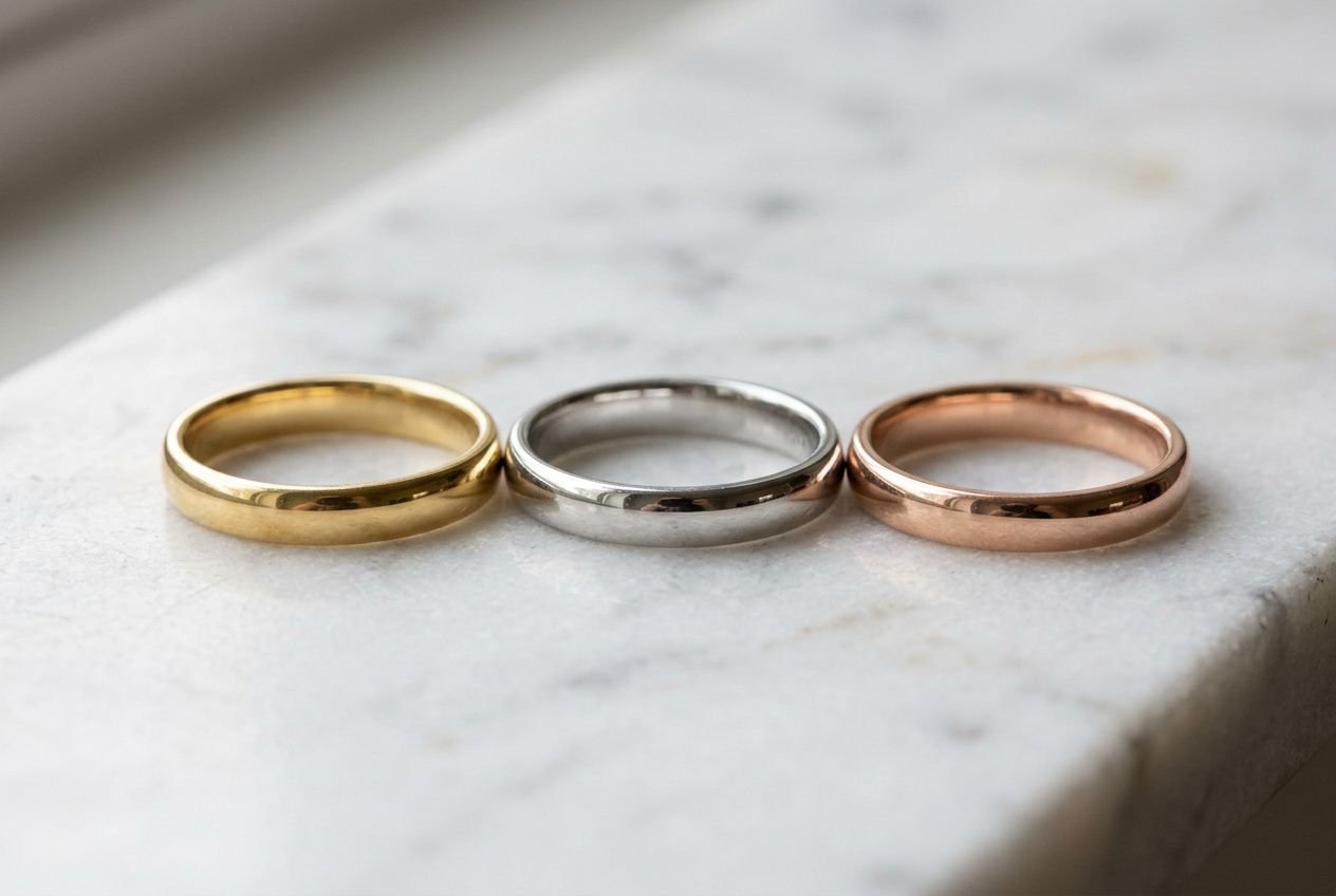 Or rose, or blanc, or jaune : comprendre chaque différence